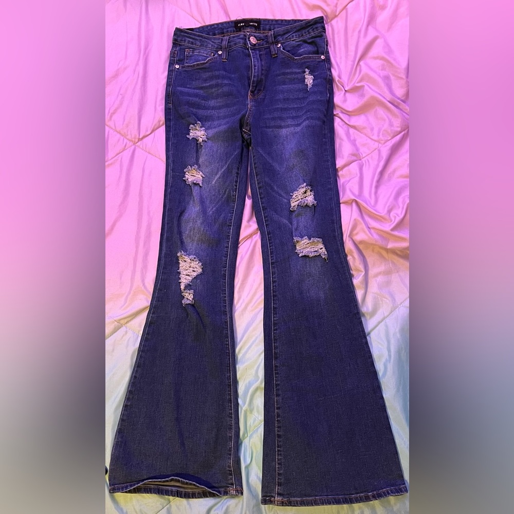 Almost famous brand flare jeans size 7